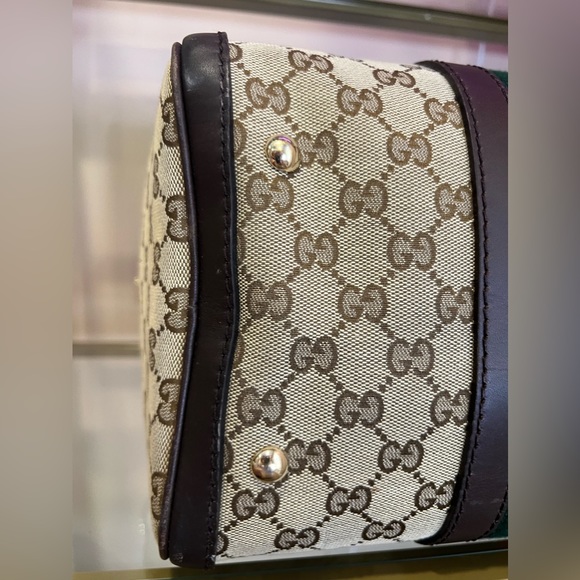 Gucci Boston bag - canvas medium - Picture 4 of 16